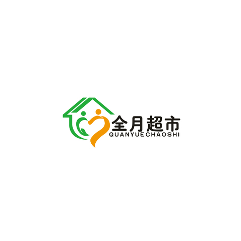 全月超市logo设计