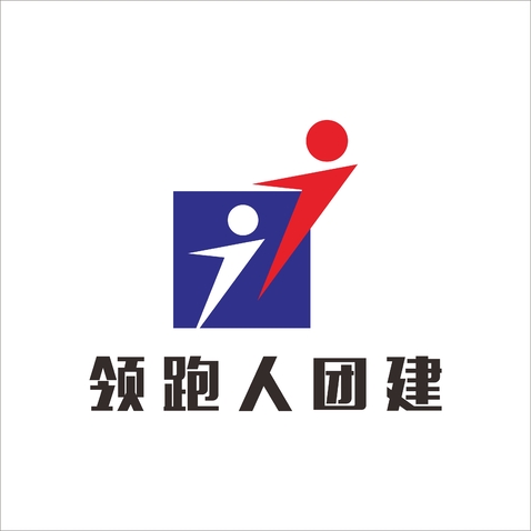 领跑人logo设计