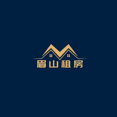 眉山租房logo设计