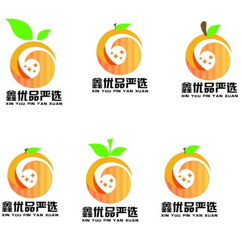 橙鑫优品严选logo设计