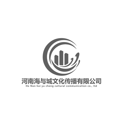 海与城文化传播有限公司logo设计