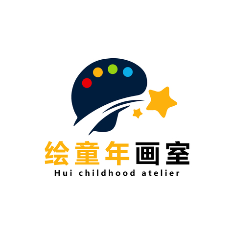 绘童年logo设计