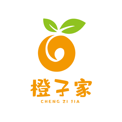 橙子家logo设计