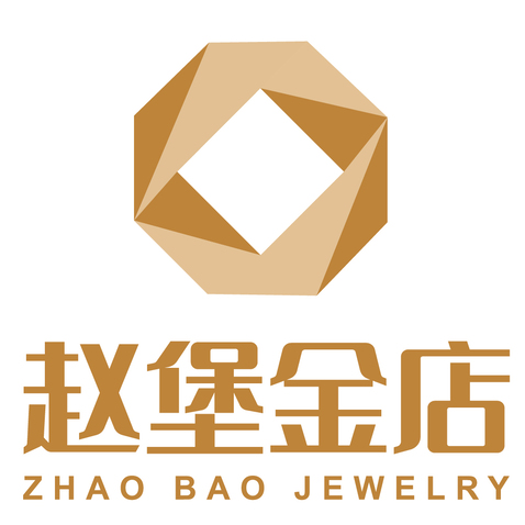 赵堡金店logo设计