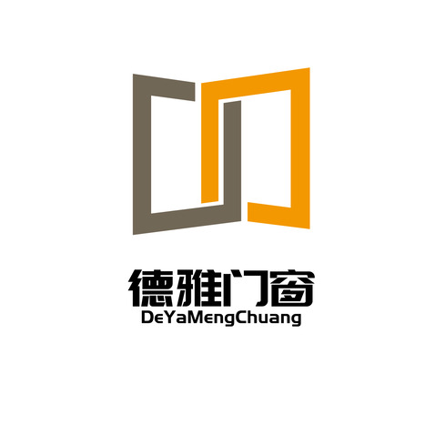 德雅门窗logo设计