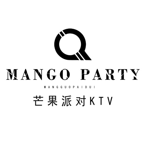 芒果派对KTVlogo设计