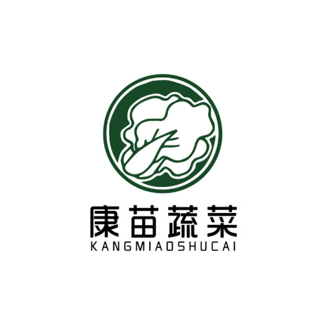 康苗蔬菜logo设计