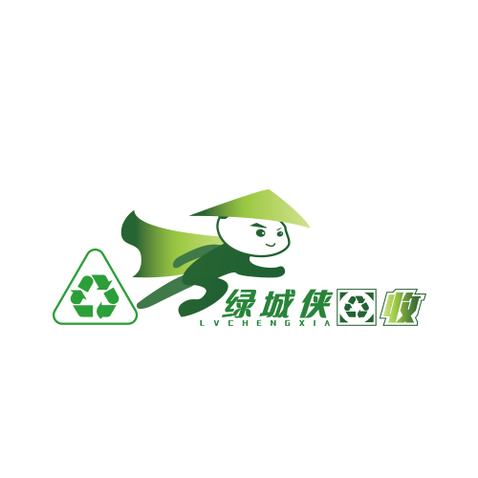 绿城侠logo设计