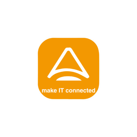 make IT connectedlogo设计