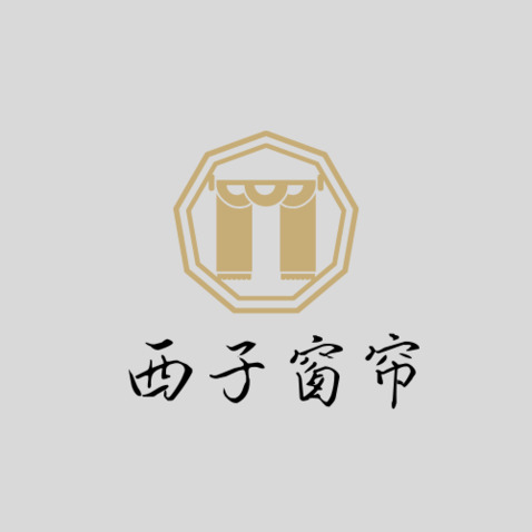 西子窗帘logo设计