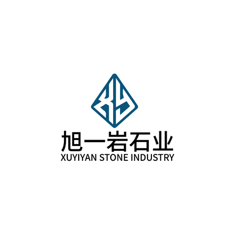 旭一岩石业logo设计