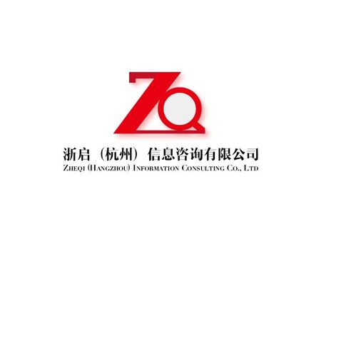 浙启（杭州）信息咨询有限公司logo设计