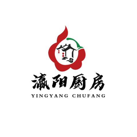 瀛阳厨房logo设计