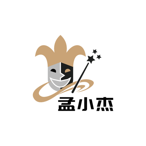 孟小杰logo设计