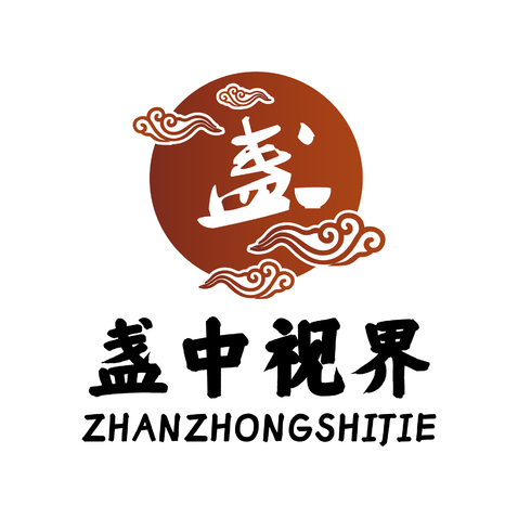 盏中视界logo设计