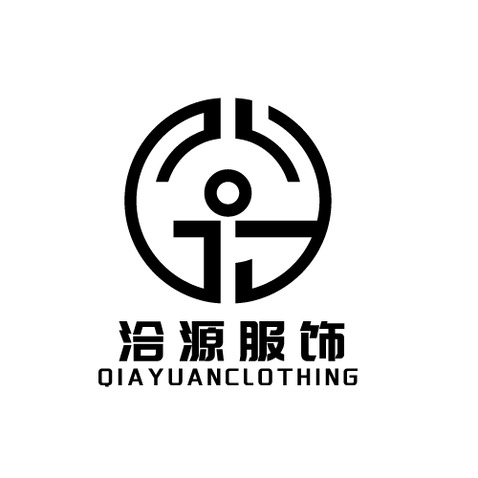 洽源服饰logo设计