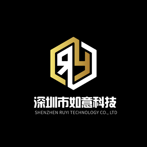 RY字母logologo设计