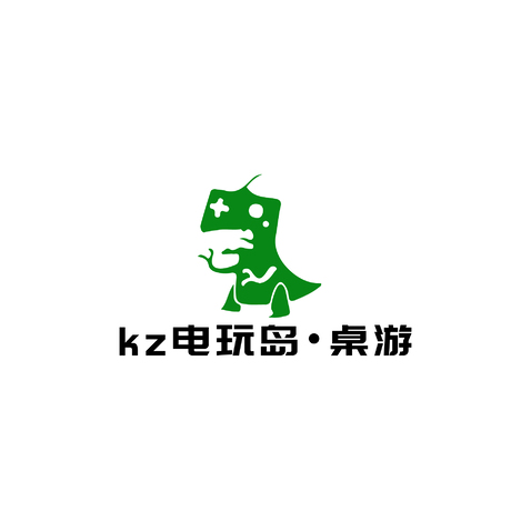 kz电玩岛•桌游logo设计