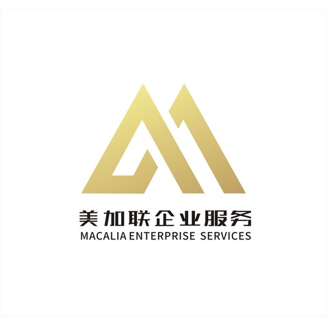 美加联企业服务logo设计