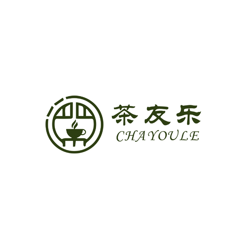 茶友乐logo设计