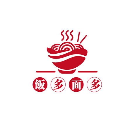 饭多面多logo设计