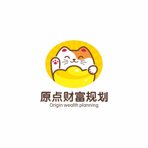 原点财富规划logo设计