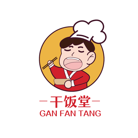 干饭堂logo设计