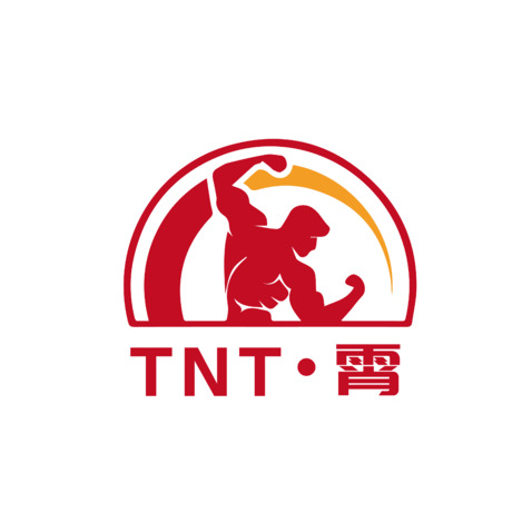 TNT•霄logo设计