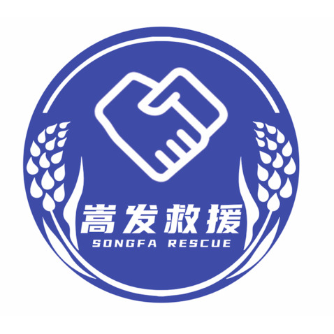 嵩发救援logo设计