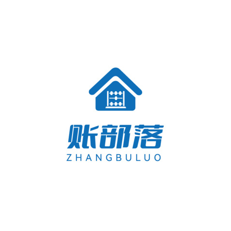 账部落logo设计