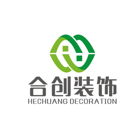 合创装饰logo设计