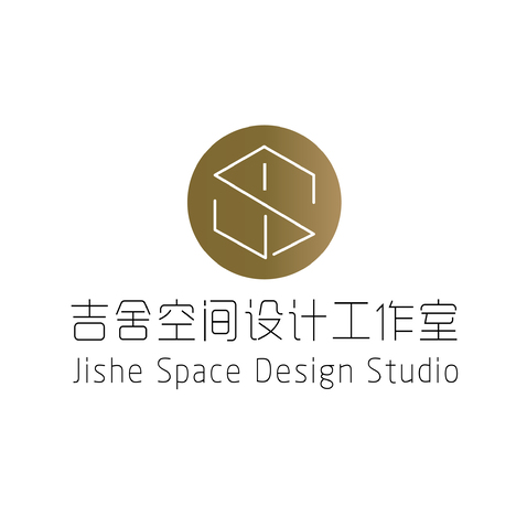 吉舍空间设计工作室logo设计