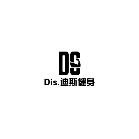 Dis.迪斯健身logo设计