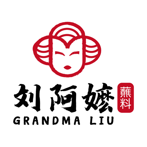 刘阿嬷logo设计