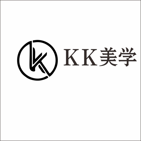 Kk美学logo设计