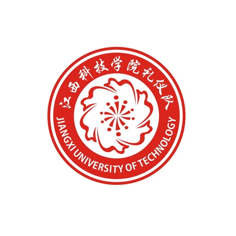 江西科技学院礼仪队logo设计