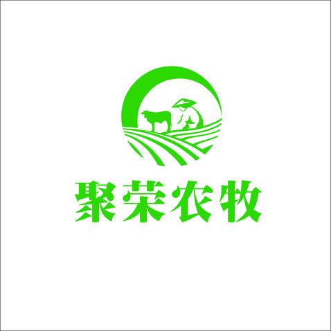 聚荣农牧logo设计