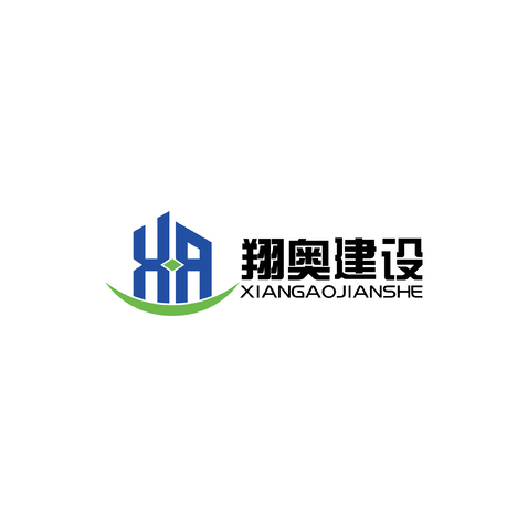 湖北翔奥建设工程有限公司logo设计