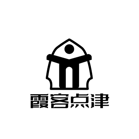 霞客点津logo设计