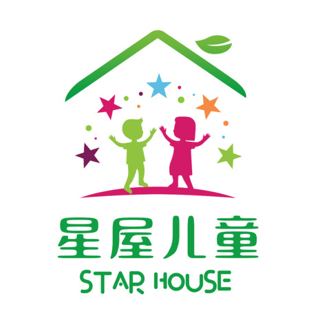 星屋儿童logo设计