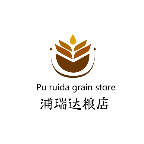 浦瑞达粮店logo设计