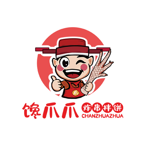 馋爪爪logo设计