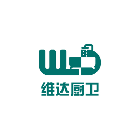 维达厨卫logo设计