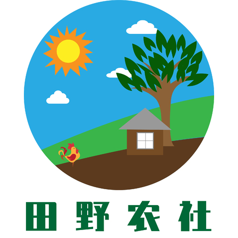 田野农社logo设计