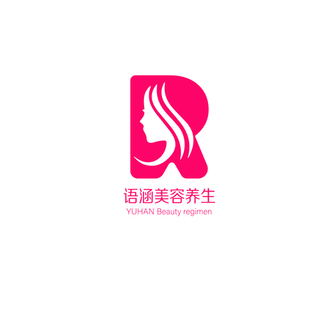 语涵美容美体logo设计