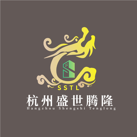 杭州盛世腾隆logo设计