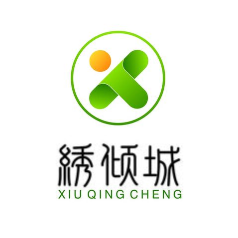 绣倾城logo设计