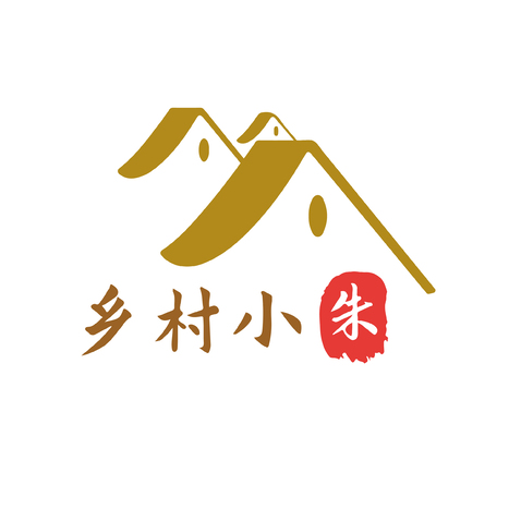 乡村小朱logo设计