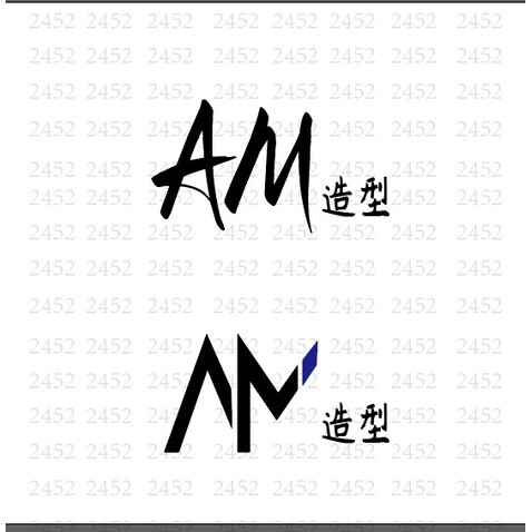 AM造型logo设计