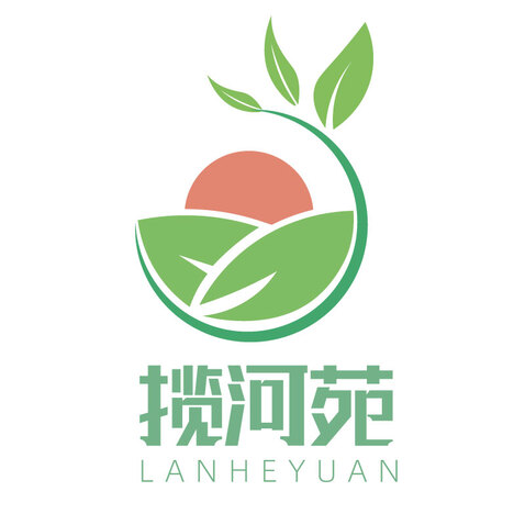 揽河苑logo设计